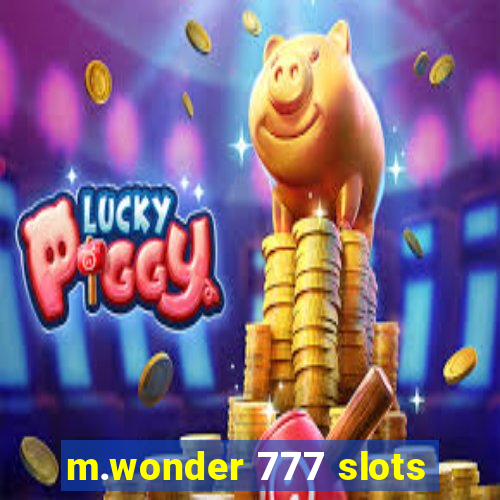 m.wonder 777 slots